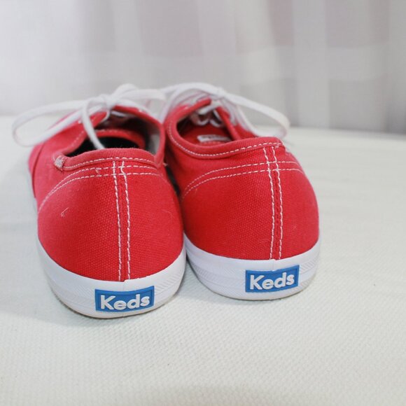 Red Canvas Keds Sneakers, Size 10, NWOT - Picture 6 of 10